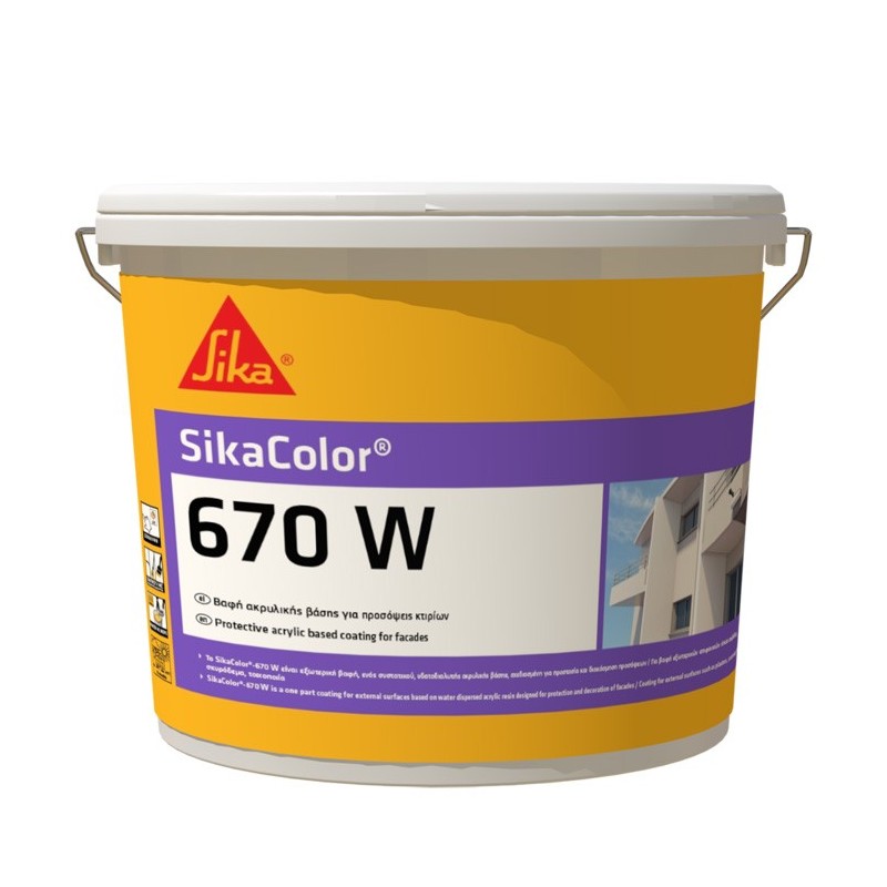 Φωτογραφία προϊόντος Sikacolor-670W 10Lt White