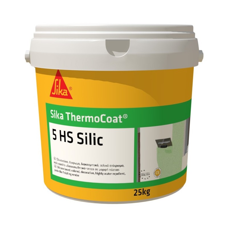 Φωτογραφία προϊόντος Sika Thermocoat-5 Hs Medium Silic Λευκο - 15Mm