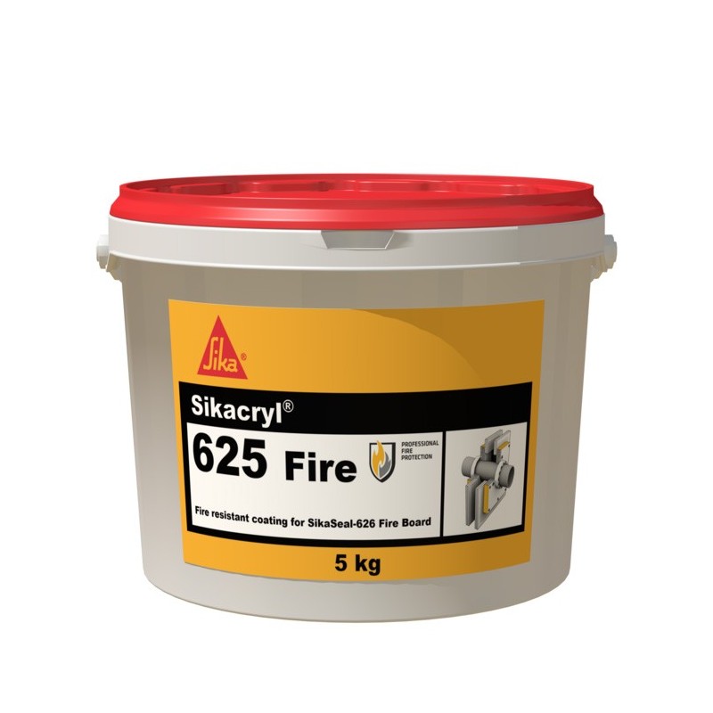 Φωτογραφία προϊόντος Sikacryl®-625 Fire Λευκο Δοχειο 5Kg