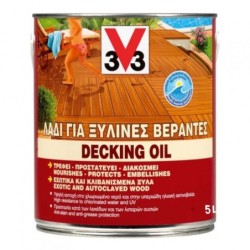 Φωτογραφία προϊόντος Decking Oil Teck Λαδι Για Ξυλινες Βεραντες Σε Χρωμ