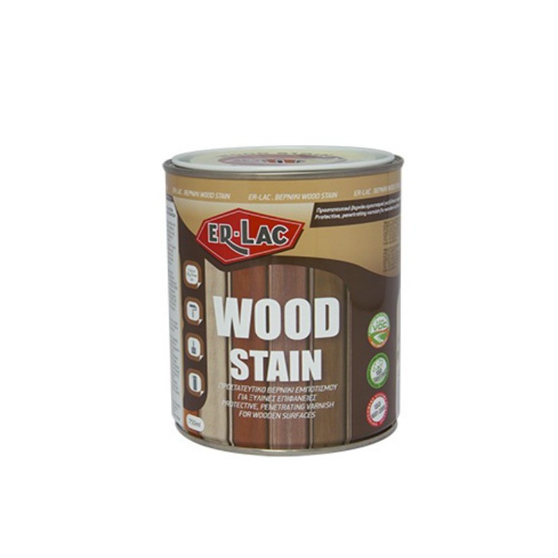 Φωτογραφία προϊόντος Wood Stain Βερνικι Εμποτισμου Καστανια 0.75Lt