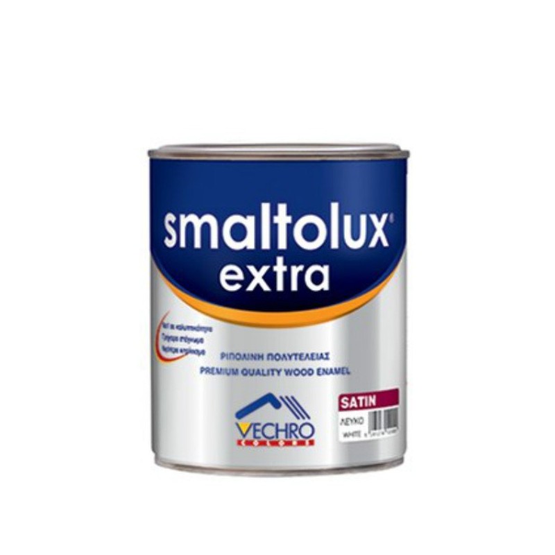 Φωτογραφία προϊόντος Smaltolux Extra Mat White 2.5Lt