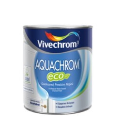 Φωτογραφία προϊόντος Aquachrom Eco Satin White 750Ml
